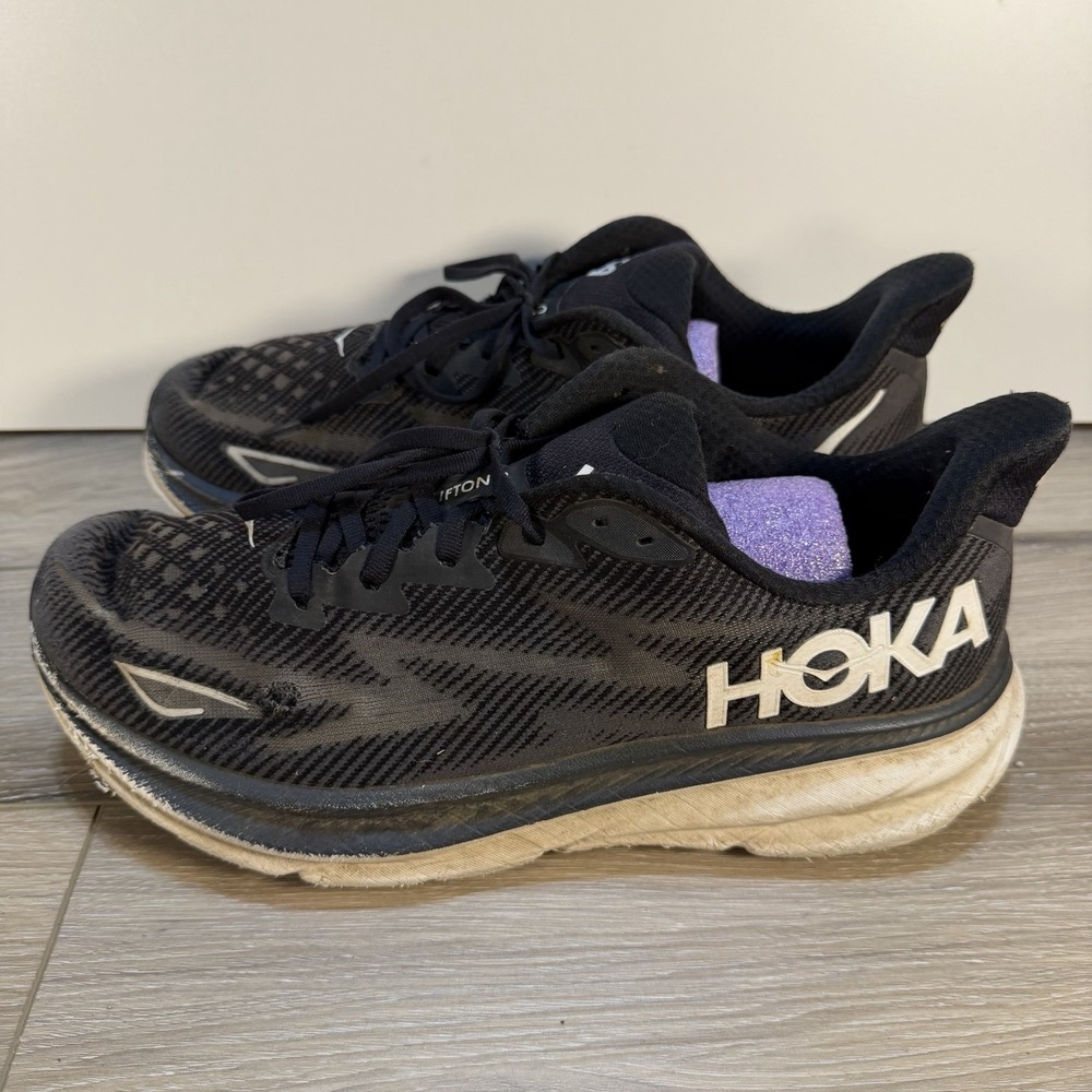Hoka One One Clifton 9 Running Sneakers Shoes Men's 12 D